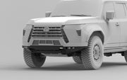 NYTOP Lexus GX550 Front Hybrid Bumper Steel Render