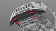 NYTOP Lexus GX550 Front Hybrid Bumper Underside Render