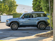 NYTOP Lexus GX550/Toyota Land Cruiser Rock Sliders Mounted Side View