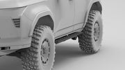 NYTOP Lexus GX550/Toyota Land Cruiser Rock Sliders Render