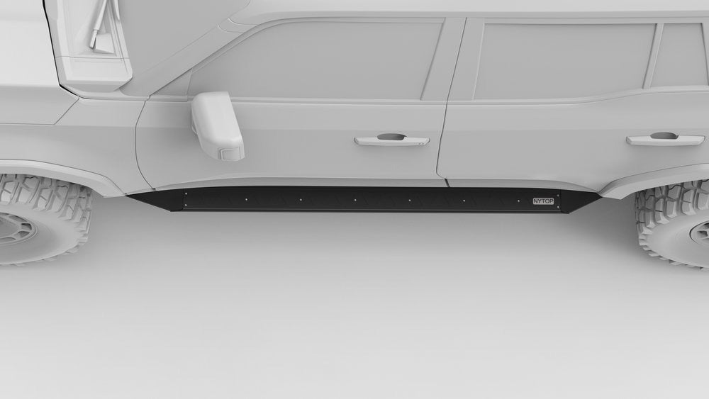 NYTOP Lexus GX550/Toyota Land Cruiser Rock Sliders Top Side Render