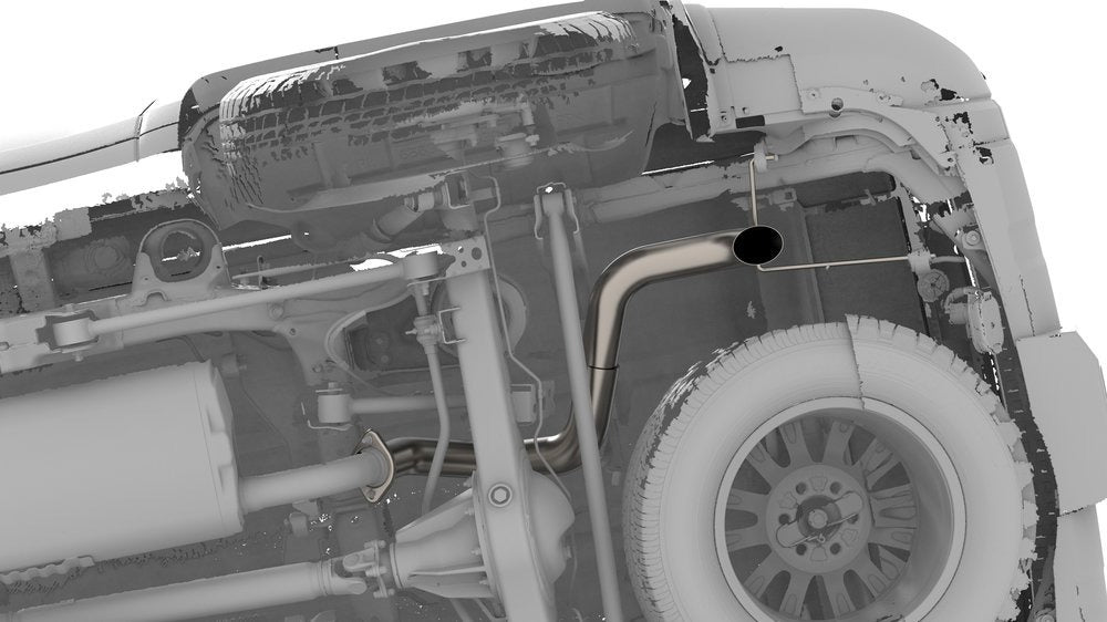 NYTOP Lexus GX550/Toyota Land Cruiser Titanium Axle Dump Exhaust Render Mounted