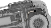 NYTOP Lexus GX550/Toyota Land Cruiser Titanium Axle Dump Exhaust Render Mounted