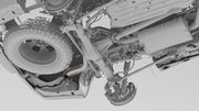 NYTOP Lexus GX550/Toyota Land Cruiser Titanium Axle Dump Exhaust Render