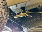 NYTOP Lexus GX550/Toyota Land Cruiser Titanium Axle Dump Exhaust Underside