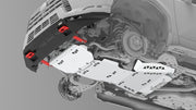 NYTOP Lexus GX550 Skid Plate Assembly Render Mounted