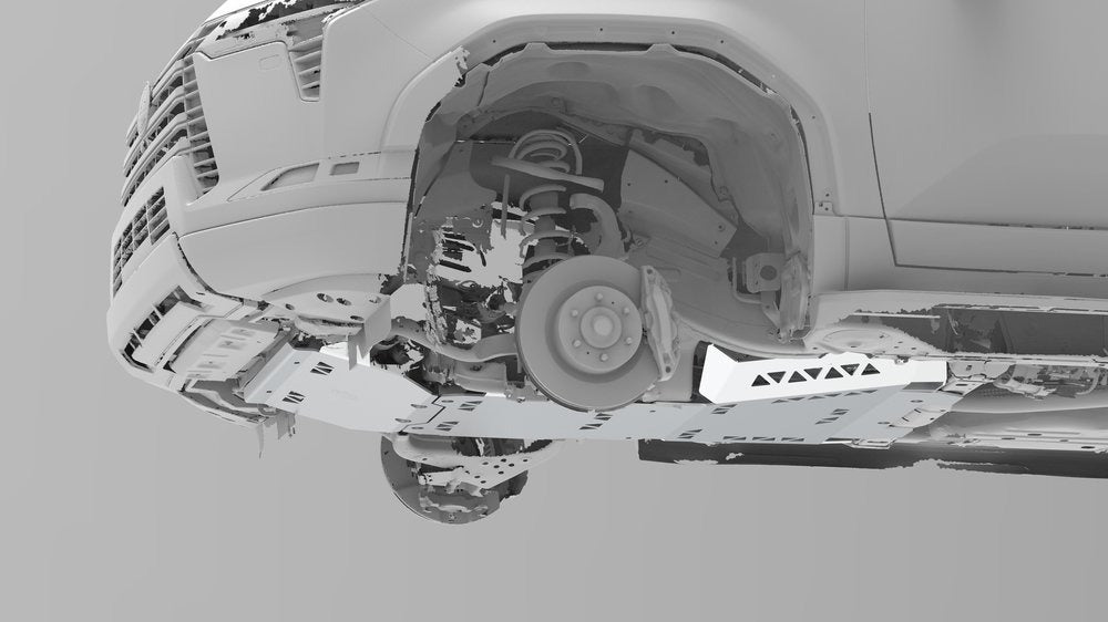NYTOP Lexus GX550 Skid Plate Assembly Render