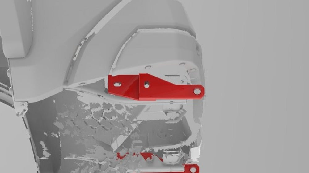 NYTOP Toyota Tacoma Rear Recovery Points Red Render