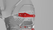 NYTOP Toyota Tacoma Rear Recovery Points Red Render
