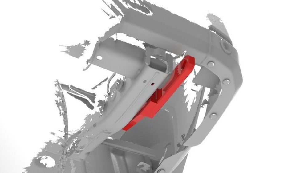 NYTOP Toyota Tacoma Rear Recovery Points Underside Render