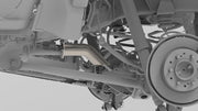 NYTOP Toyota Tacoma Titanium Axle Dump Exhaust Tip Render Side View