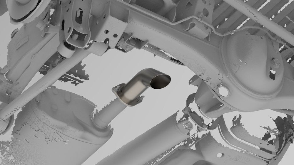 NYTOP Toyota Tacoma Titanium Axle Dump Exhaust Tip Render