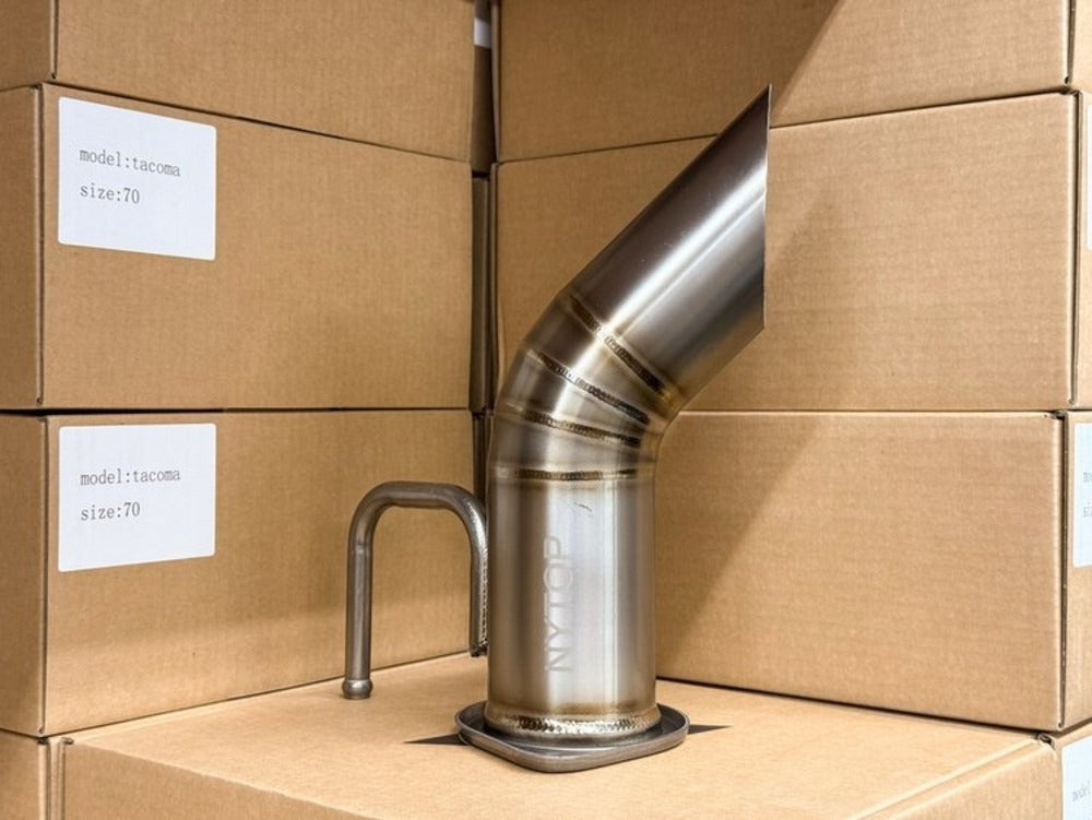 NYTOP Toyota Tacoma Titanium Axle Dump Exhaust Tip