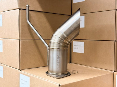 NYTOP Toyota Tundra Titanium Axle Dump Exhaust Tip - 2022+