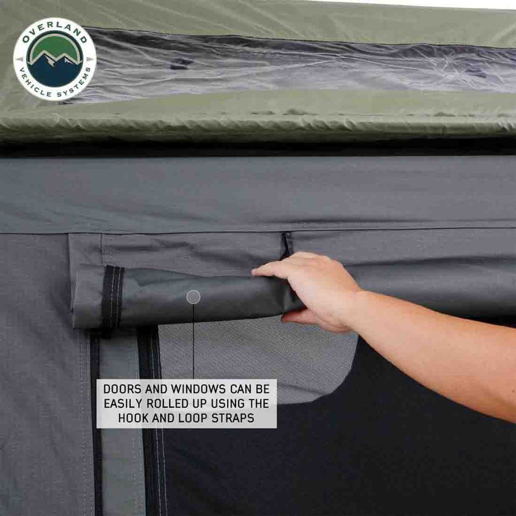 rollable window covers nomadic 3 tent