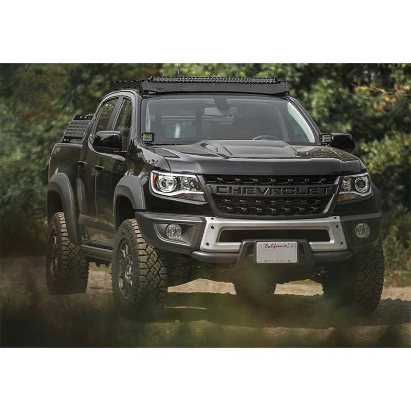 Products Cali Raised LED Overland Bed Rack For Chevrolet Colorado 2012-2021