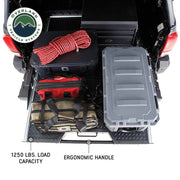Top View Of The OVS Bed Extension With Gear
