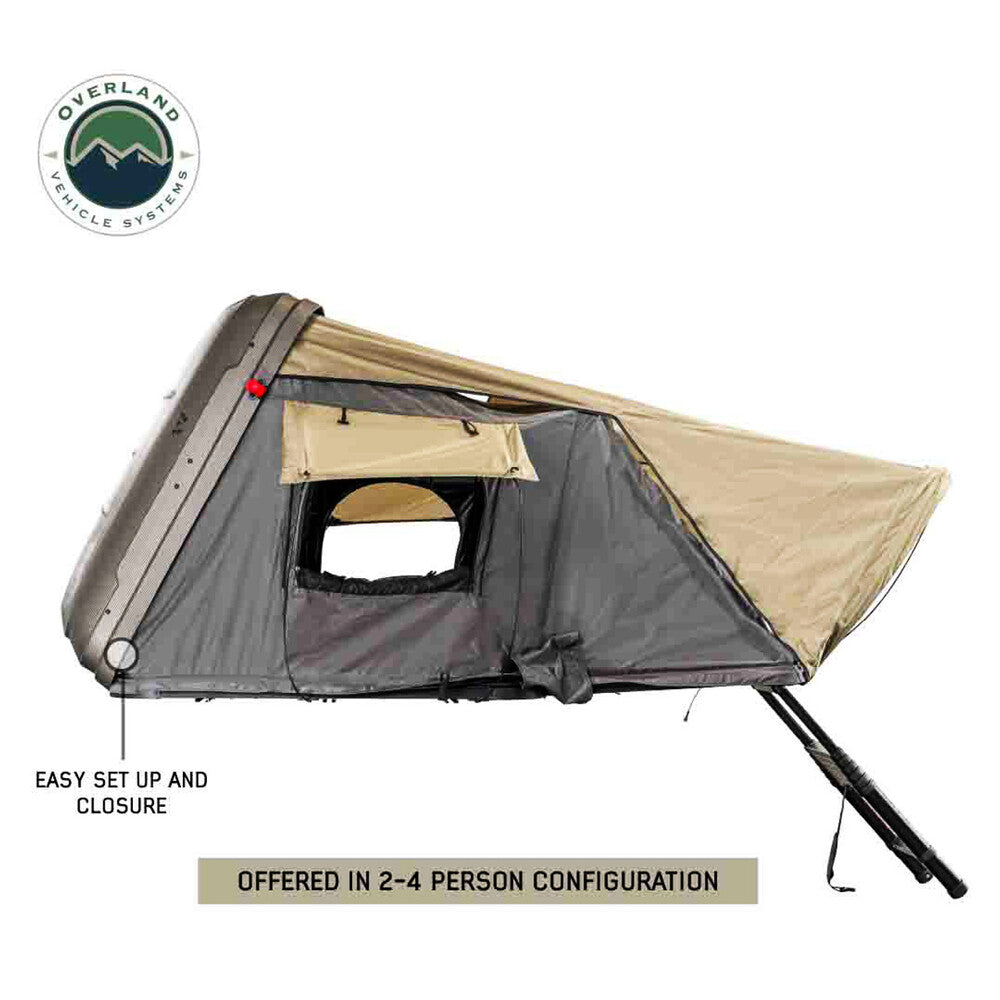bullet proof tent OVS HD Bundu Cantilever Hard Shell Roof Top Tent