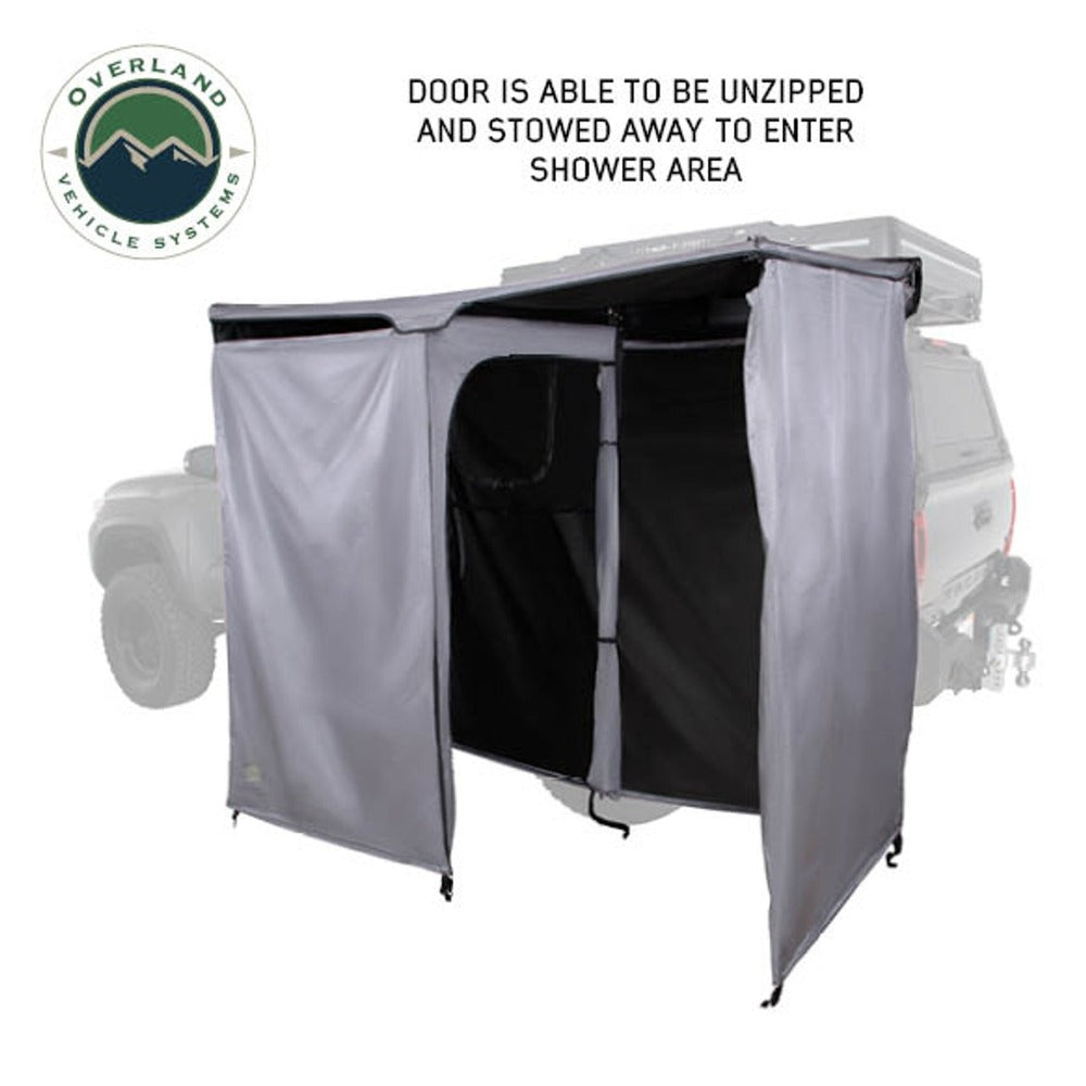 OVS Nomadic 2 Person Car Side Shower Stowed Away Door