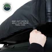 OVS Nomadic 2 Person Car Side Shower Travel Cover Being Zipped Up
