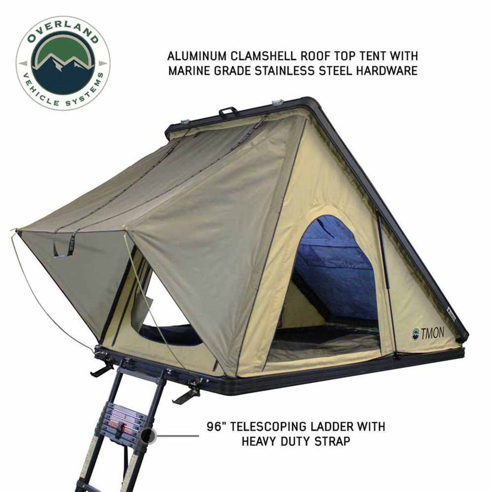 OVS LD TMON Hard Shell Roof Top Tent - 2 Person Capacity – Off