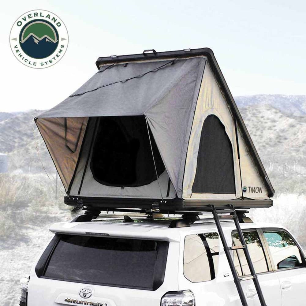 OVS LD TMON Roof Top Tent Mounted On A Vehicle