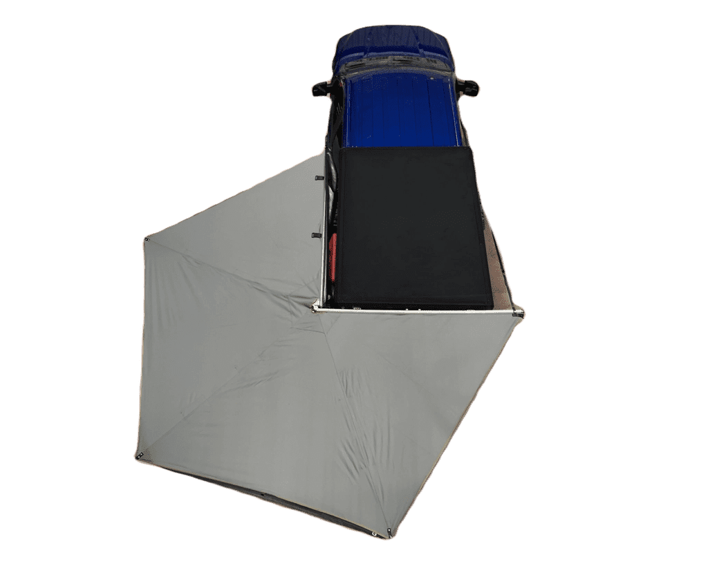 Overland Vehicle Systems Lite 270 Awning w/ Black Cover