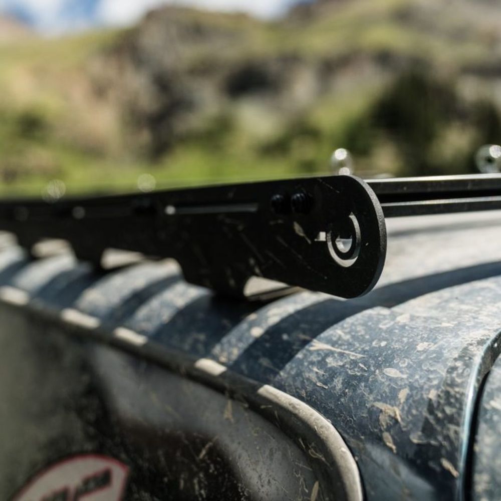 side view of the prinsu 3/4 3rd gen toyota 4runner roof rack