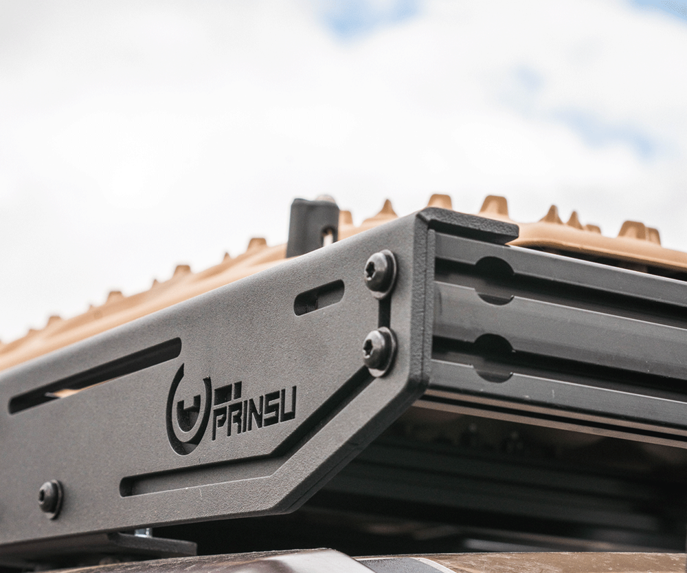 Close Up View Of The Prinsu Pro Lexus GX550 Roof Rack