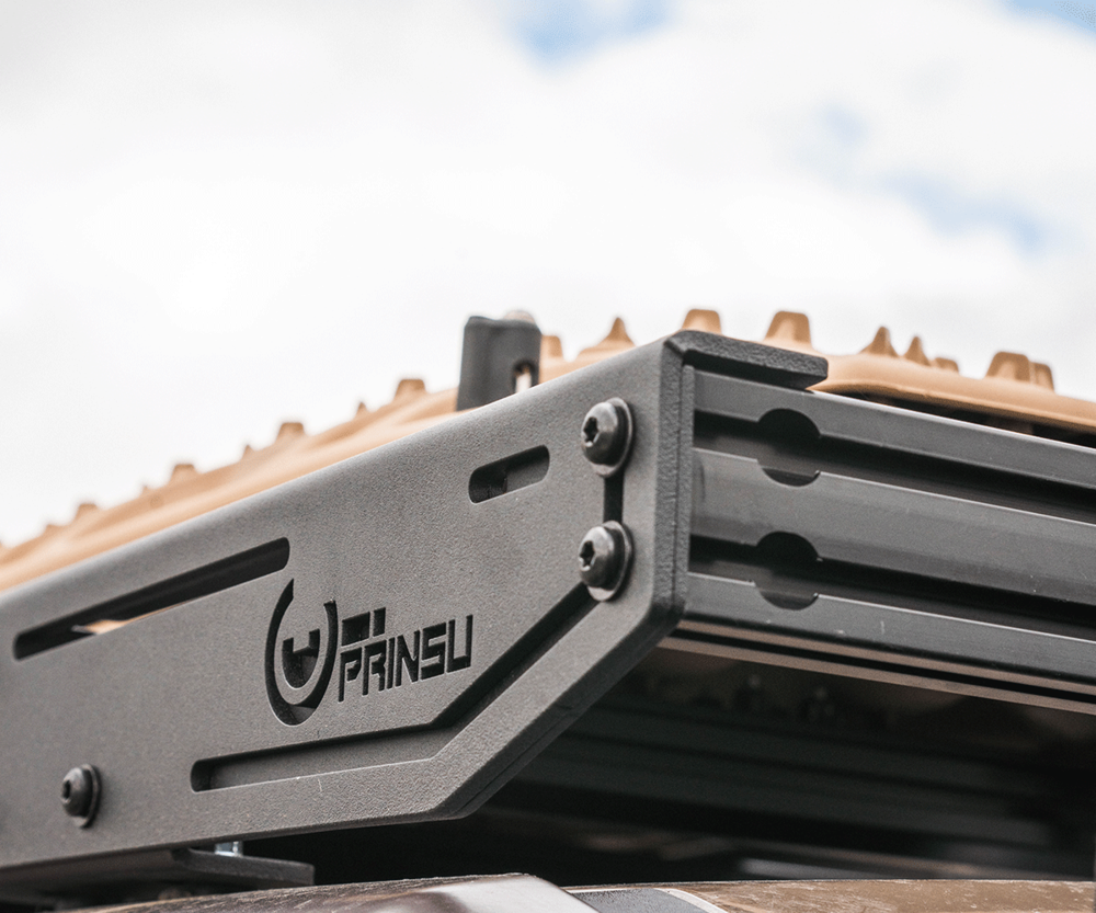 Close Up View Of The Prinsu Pro Toyota Tacoma Roof Rack