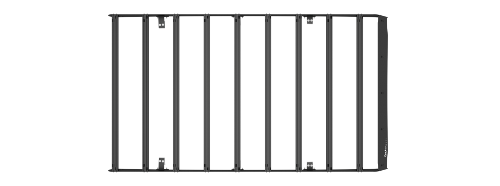 Top View Of The Prinsu Roof Rack For Lexus LX600