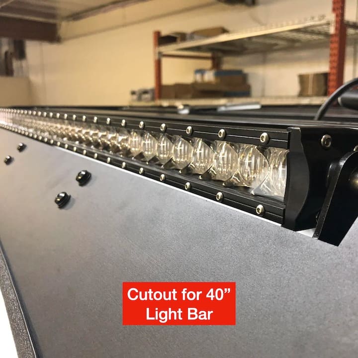 Cab Rack 40 Inch Light Bar For Prinsu Rack Cali Raised Prinsu