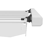Prinsu Quick Release Awning Mount Brackets 2.0 mounted on roof rack with awning