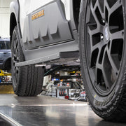 Side View Of The Installed Rallitek Subaru Crosstrek Rock Sliders