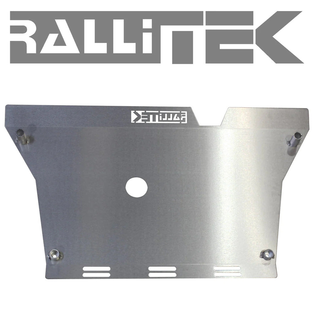 Back Side Of The RalliTEK Subaru Crosstrek Transmission Skid Plate