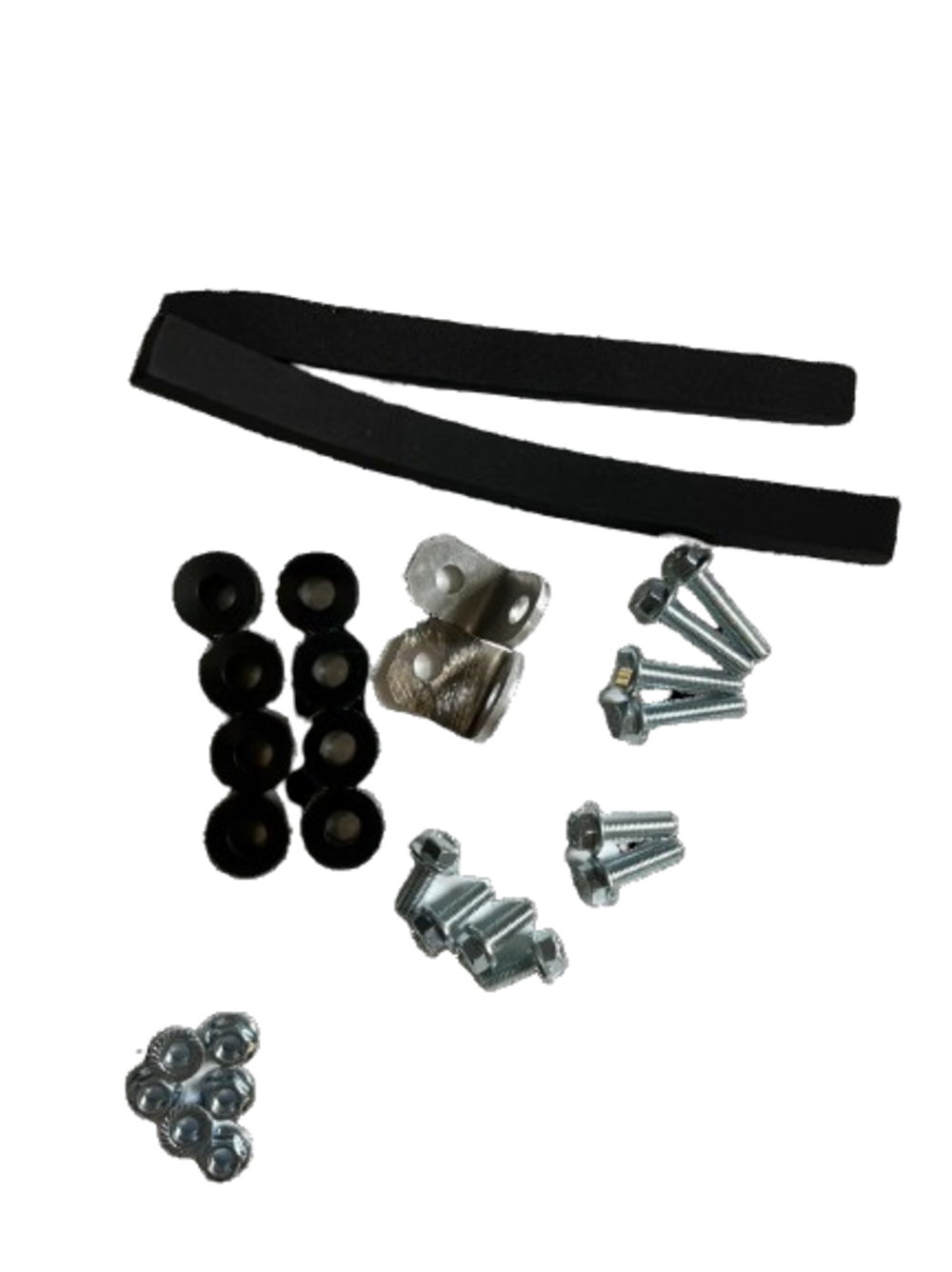 RalliTEK Subaru Crosstrek Gas Tank Skid Plate Mounting Hardware