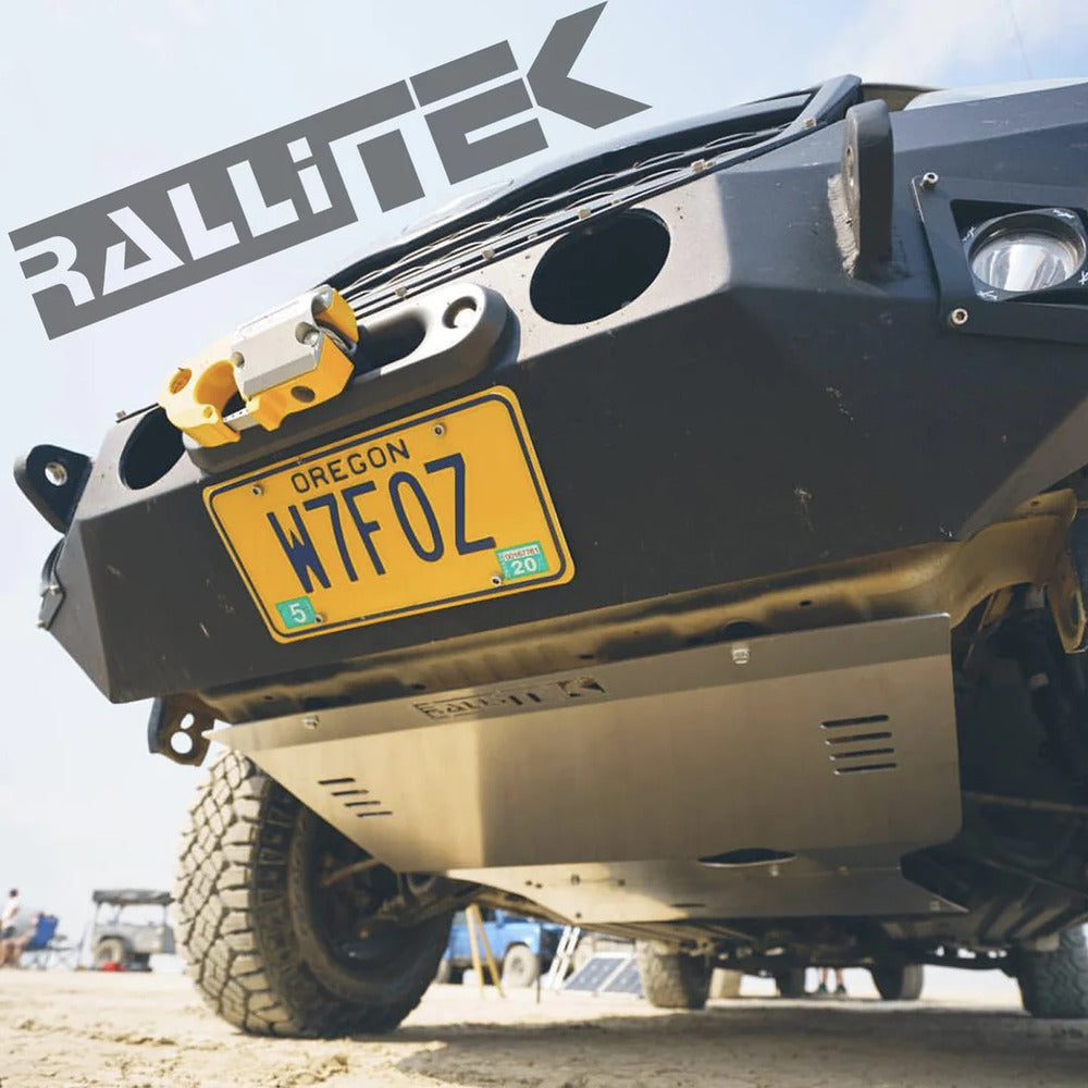 RalliTEK Subaru Forester Front Skid Plate Mounted