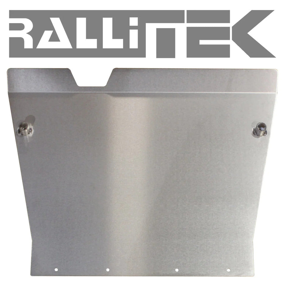 RalliTEK Subaru Forester Transmission Skid Plate Back Side