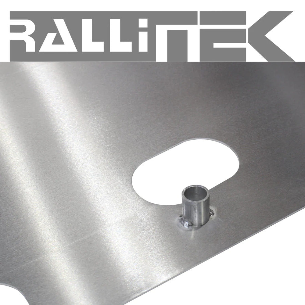 RalliTEK Subaru Forester & Wilderness Front Skid Plate Close Up View