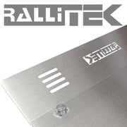 Close Up View Of The RalliTEK Subaru Forester & Wilderness Front Skid Plate