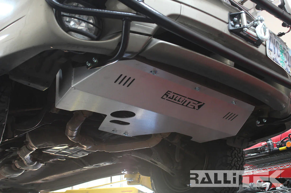RalliTEK Subaru Outback & Legacy Front Skid Plate Mounted