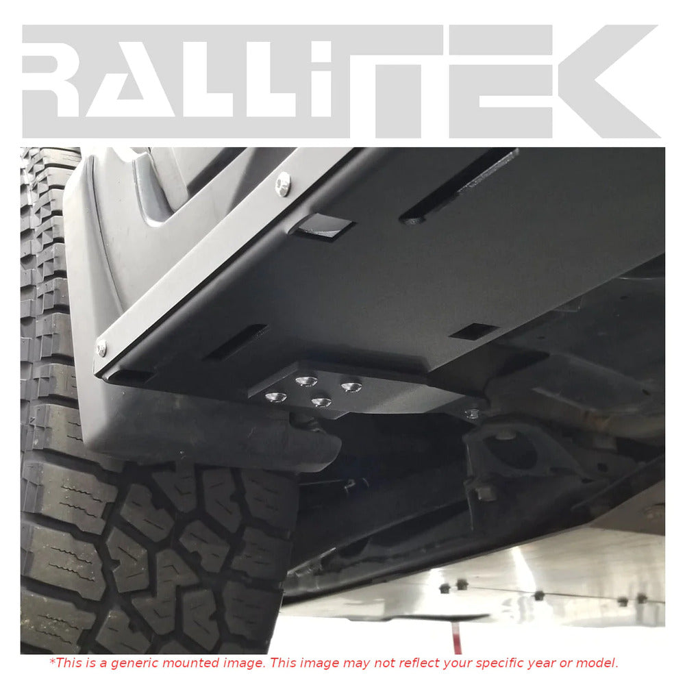 Underside Of The Mounted Subaru Crosstrek Rock Sliders