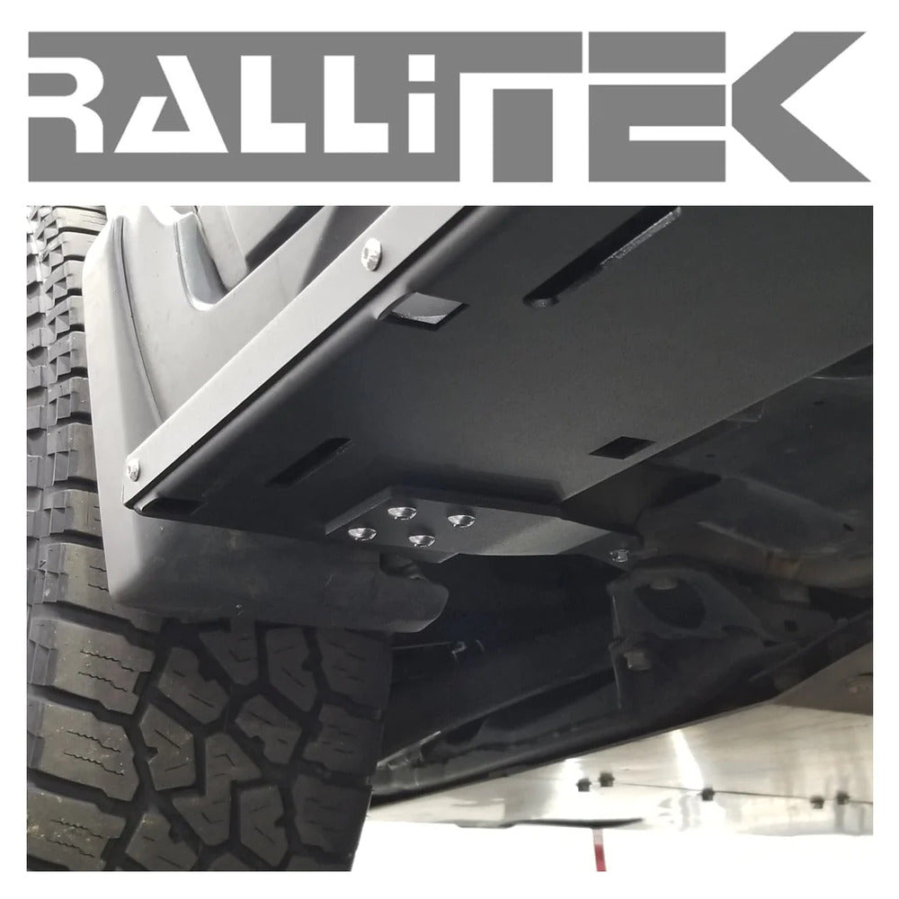 Underside Of The Rallitek Subaru Forester Rock Sliders