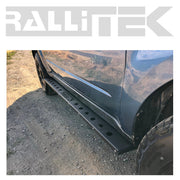 Top View Of The Mounted Rallitek Subaru Forester Rock Sliders