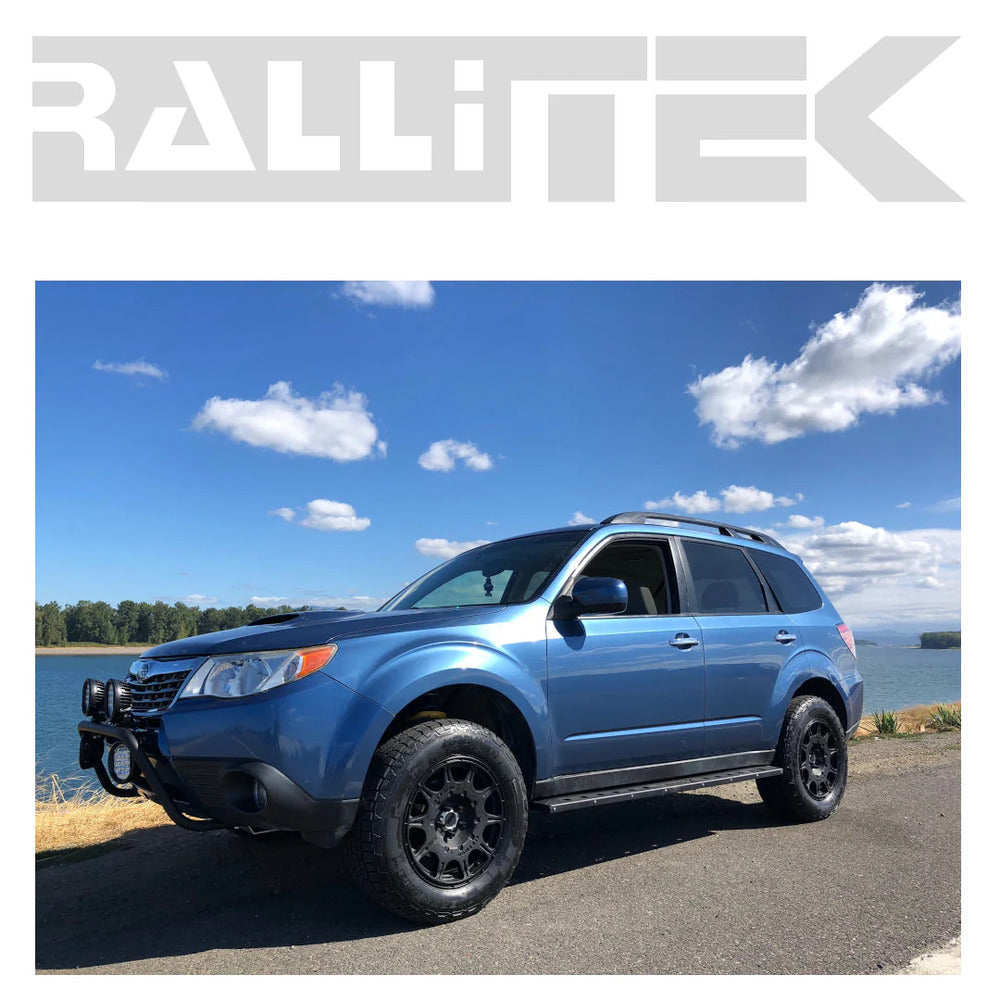 Rallitek Subaru Forester Rock Sliders Mounted