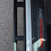 Close Up View Of The RCI Ford F150 Rock Sliders Without Step Plate