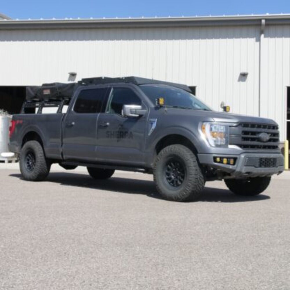 RCI Ford F150 Rock Sliders Mounted