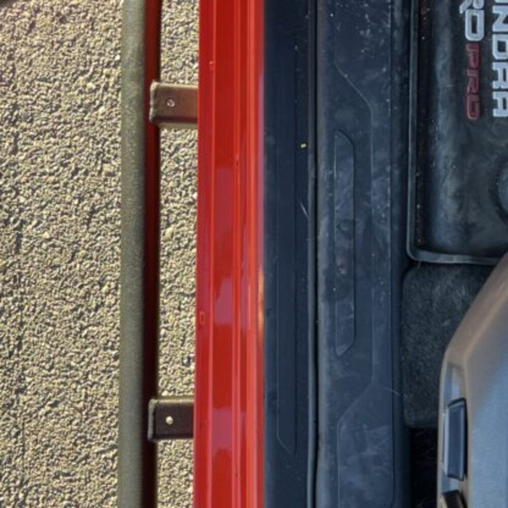RCI Toyota Tundra Rock Sliders Top View