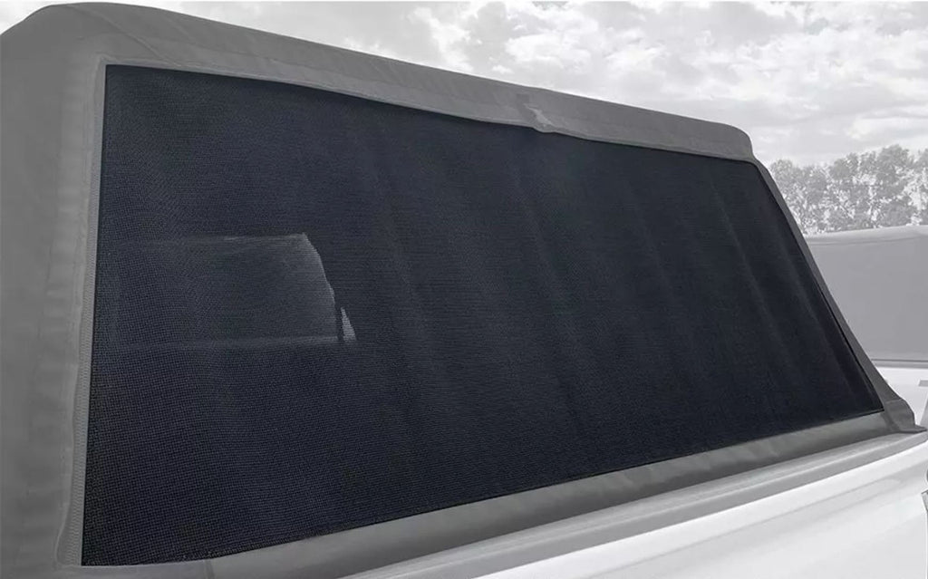 Rear mesh window option