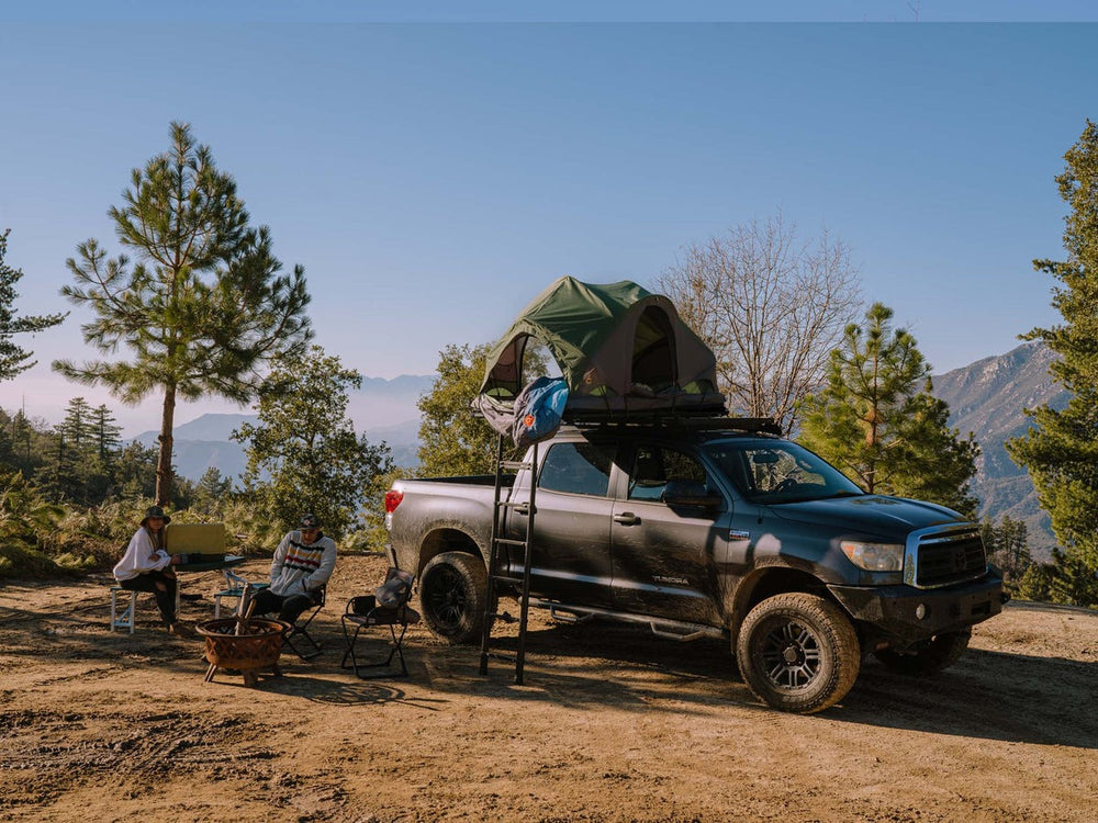 C6 Rev Roof Top Tent X over a truck roof
